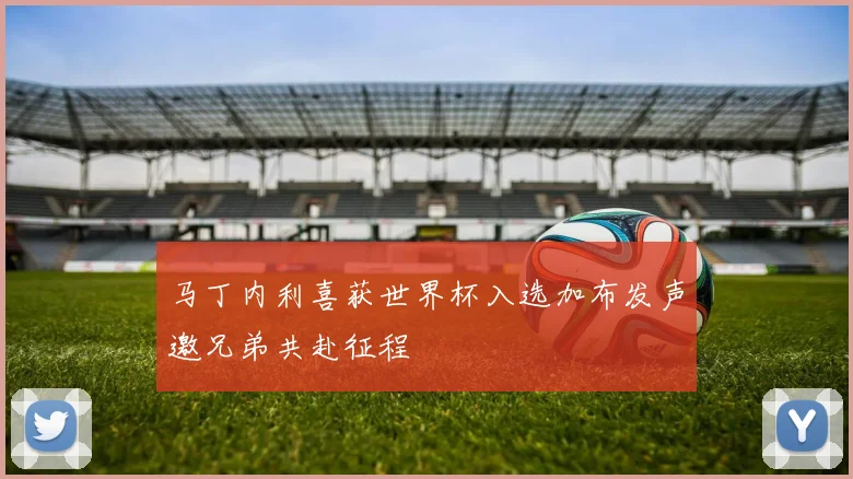 马丁内利喜获世界杯入选加布发声邀兄弟共赴征程